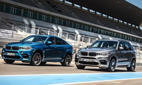 BMW представил X5 M и X6 M до Лос-Анжелеса